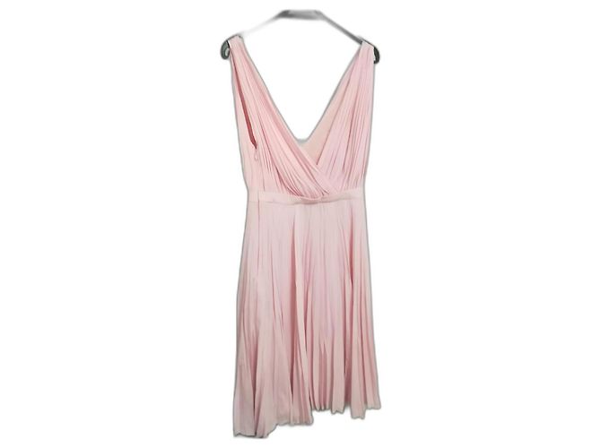 Vestido Prada de algodón rosa 