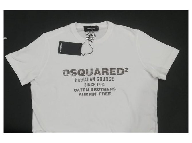 Dsquared2 Tees White Cotton  ref.295966