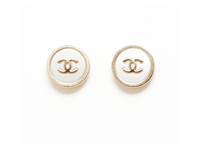 Chanel Earrings Golden Metal ref.296137 - Joli Closet