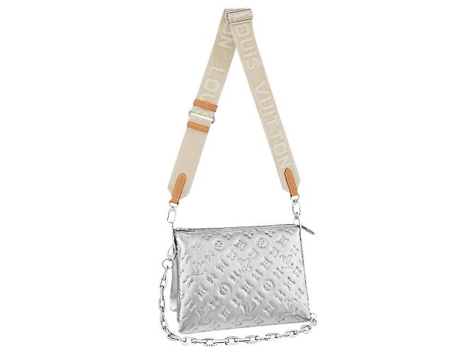 Louis Vuitton LV Coussin Silver novo Prata