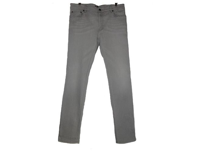 PRADA TIGHT FIT JEANS GRIS