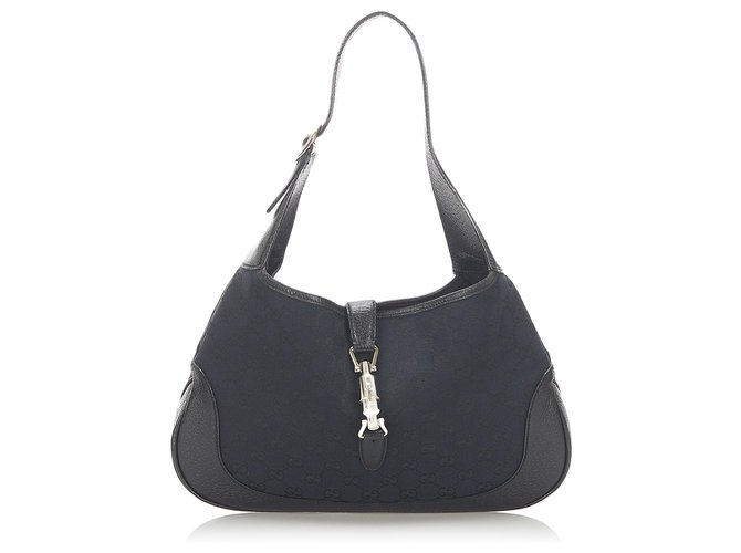 Gucci Vintage - Nailhead Jacquard Jackie Shoulder Bag - Brown - Leather  Handbag - Luxury High Quality - Avvenice