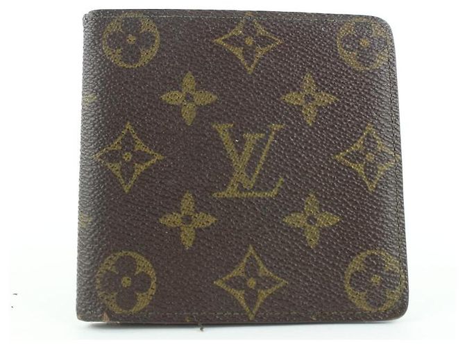 Louis Vuitton Monogram Bifold Florin Wallet Slender Multiple Marco