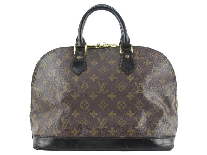Louis Vuitton Monogram Alma PM Bowler Bag Leather ref.297481