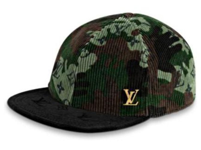 Louis Vuitton Taglia del cappello del berretto da baseball mimetico Monogramouflage Easy Fit 58  Cotone  ref.297531