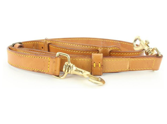 Louis Vuitton Vachetta Leather Bandouliere Strap for Keepall ref