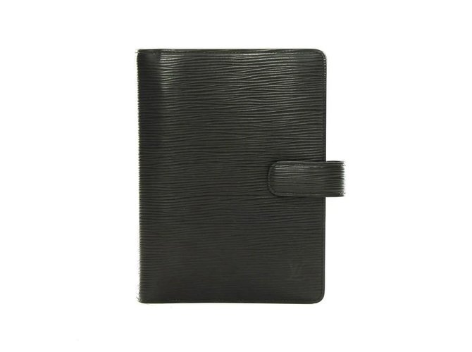 Louis Vuitton - Agenda GM Epi Leather Noir