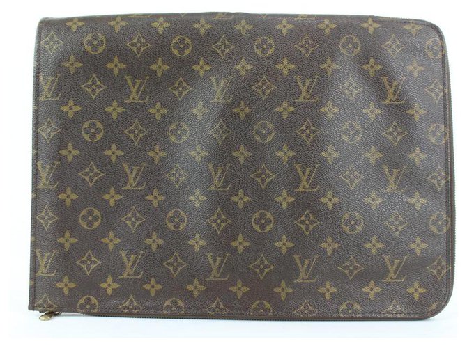 Louis Vuitton Monogram Poche Documents Briefcase  ref.297852