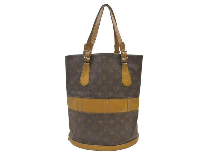 Louis Vuitton Monogram Marais Bucket GM Tote Bag Leather  ref.298029