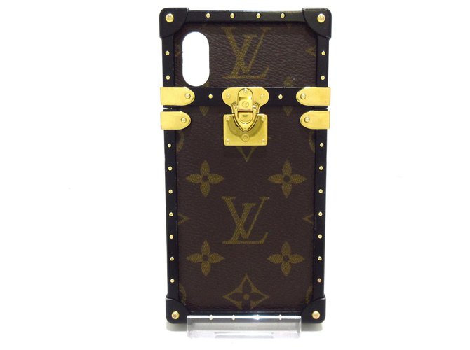 LOUIS VUITTON LV GOLDEN LOGO iPhone XR Case Cover