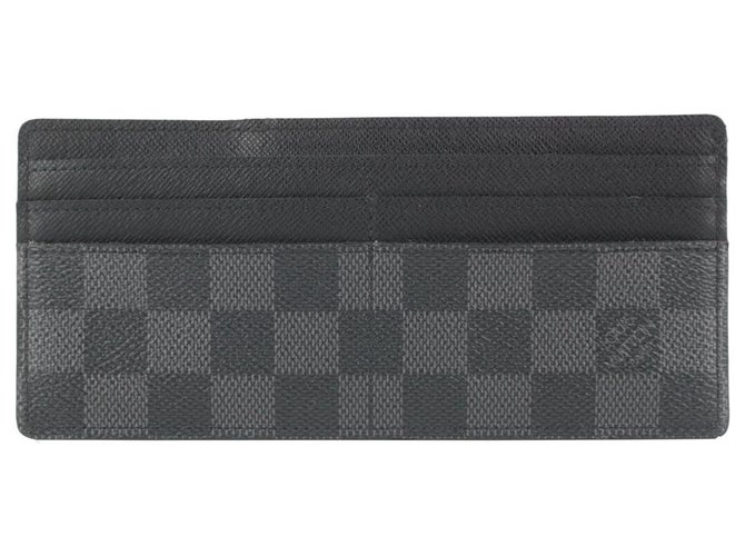 Louis Vuitton damier graphite card holder, Luxury, Bags & Wallets