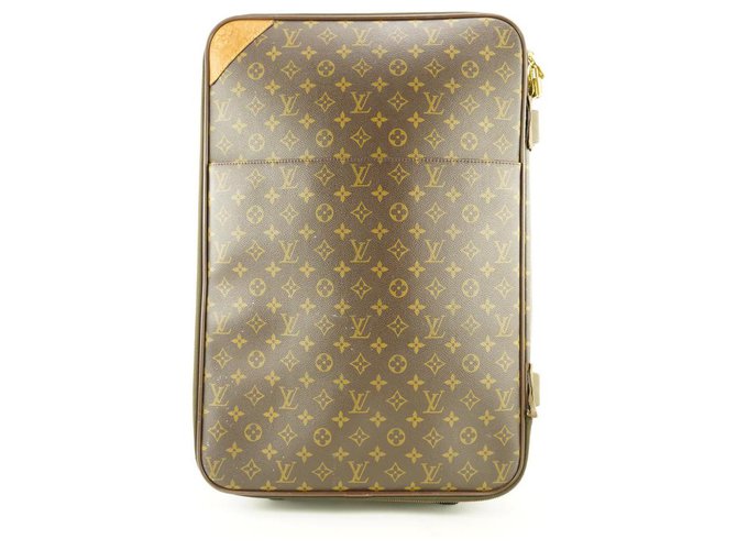 Louis Vuitton Pegase 55 Monogram Canvas Suitcase Bag