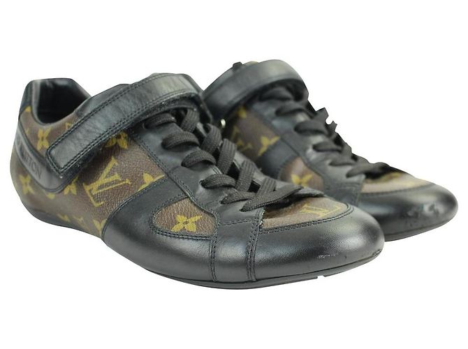 Louis Vuitton Rare Mens Size 7 Monogram Globe Trotter Sneaker
