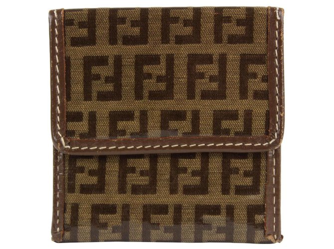 Men's Ff Squared Bifold Wallet by Fendi