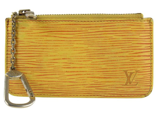 Louis Vuitton Key Pouch Orange Chain