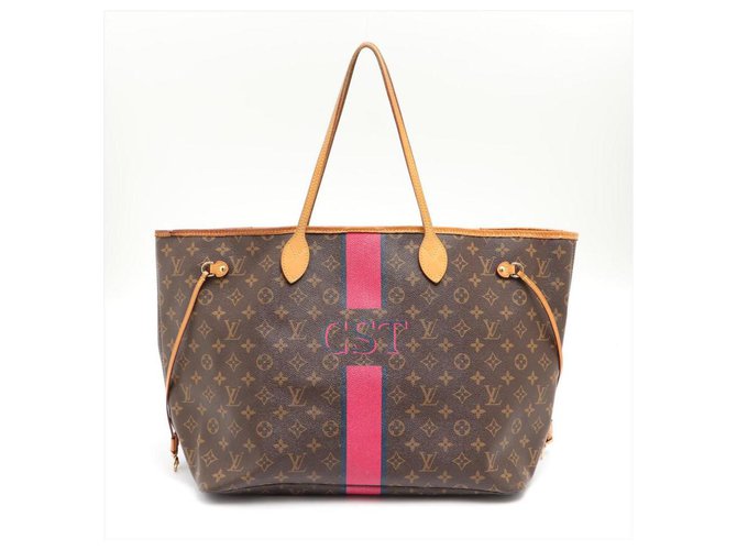 Louis Vuitton Mon Monogram Neverfull GM Tote Bag Leather  ref.298868