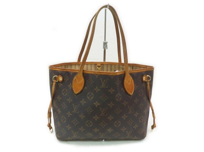 Louis Vuitton Small Monogram Neverfull PM Tote Bag Leather  ref.298937