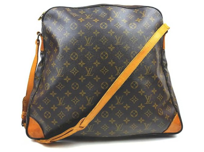 Louis Vuitton Extra Large Monogram Sac Balade Zip Hobo Bag Leather