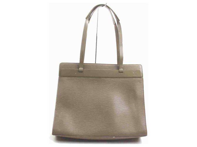 Louis Vuitton Bolso tote Pepper Epi de piel Croisette GM con cremallera Cuero  ref.298962