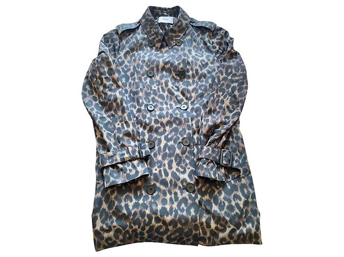 Abrigo Zapa Imper Estampado Leopardo Estampado de leopardo