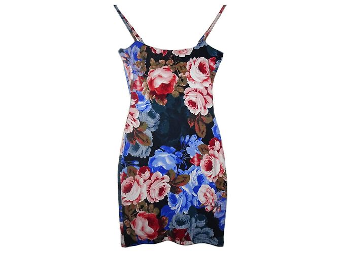 Guess Los Angelis Sommerkleid mit Blumenmuster Mehrfarben