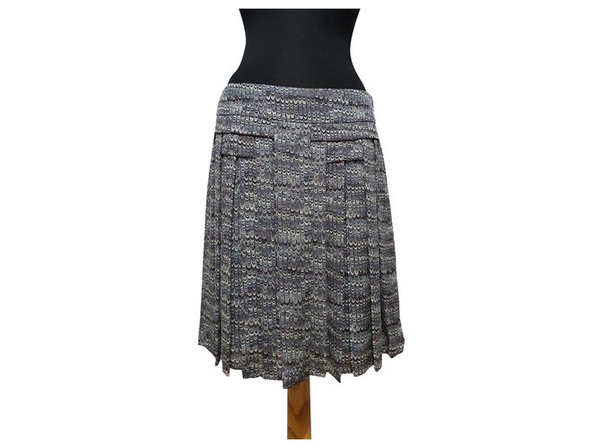 Tory Burch Skirts Multiple colors Silk  ref.299556