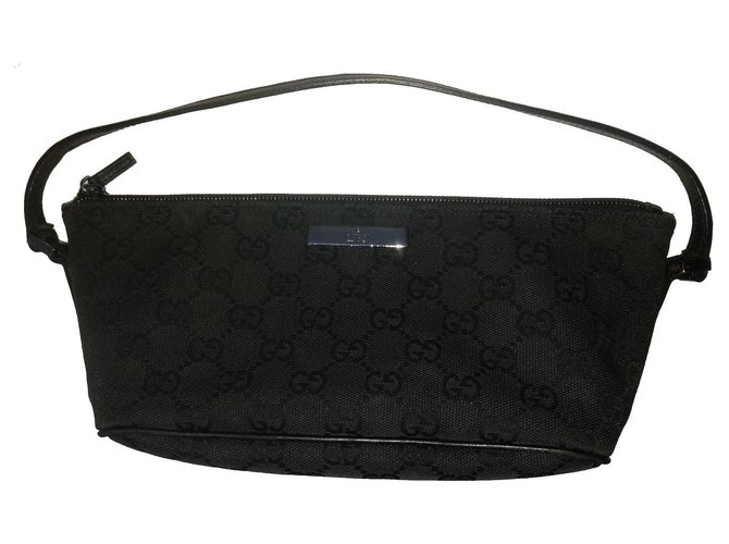 Gucci Clutch bags Black Cloth  ref.299647