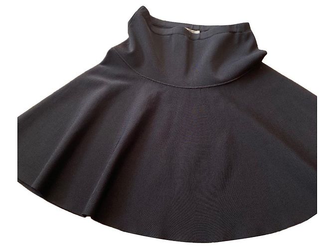 Gonna a pieghe Gerard Darel blu navy