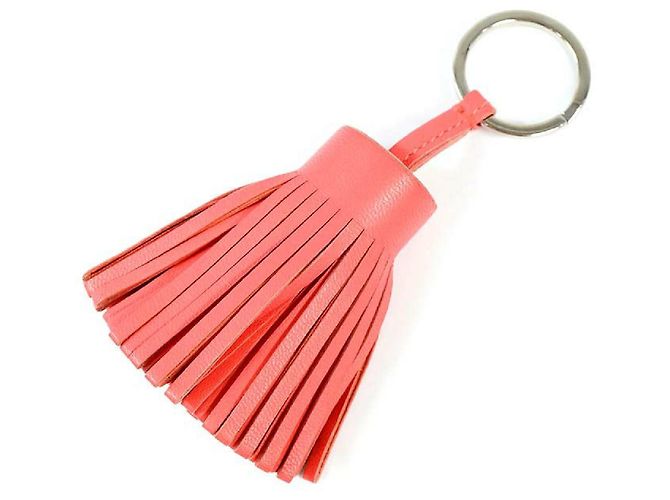 Hermès HERMES Carmen key ring Womens key holder pink