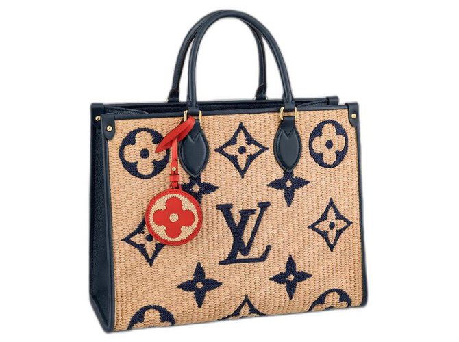 Louis Vuitton LV Onthego MM new Blue  ref.300363