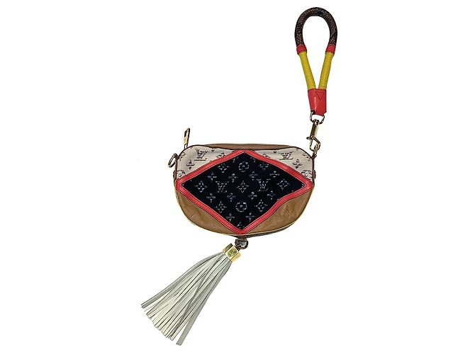 Pochette Louis Vuitton Nightbird Multicolore in Tessuto