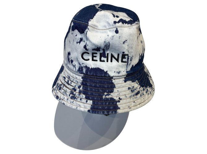Céline cappelli Blu Cotone  ref.300392