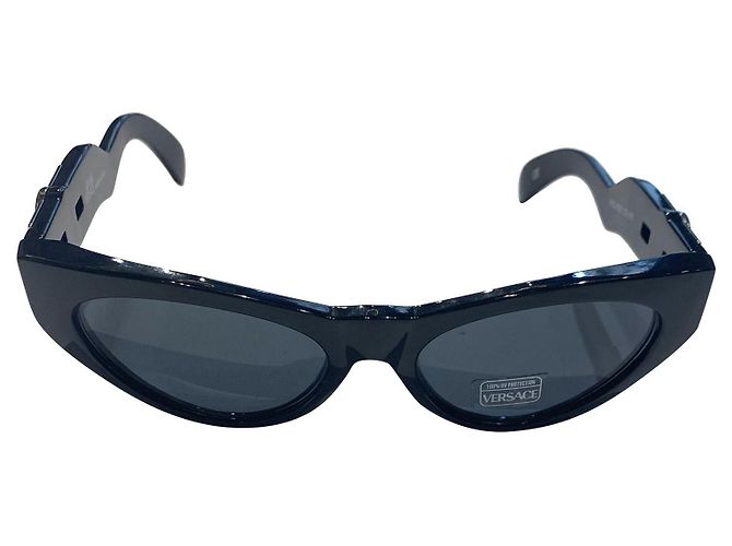 Gafas de sol Versace negras de plástico Negro