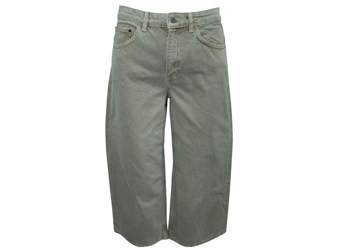 Ba&Sh Wide Leg Light Brown Pants Cotton  ref.301183