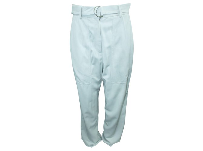 Joseph Light Grey Pants Rayon Cellulose fibre  ref.301202