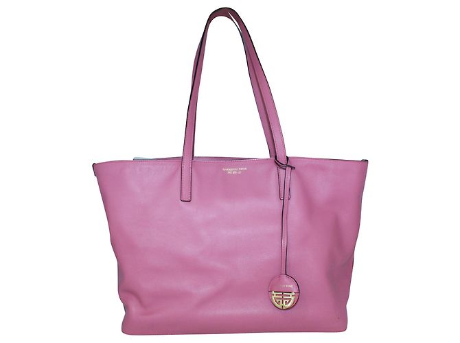 Shanghai Tang Hellrosa Ost-West-Tasche Pink