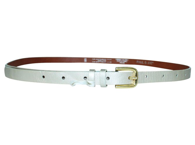 Autre Marque Metallic Golden Belt Leather  ref.301336
