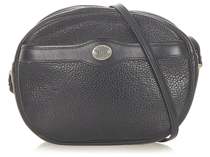 Dior Black Leather Crossbody Bag Pony-style calfskin  ref.301529