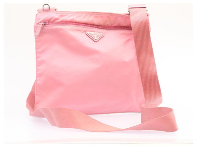 Prada Shoulder bag Pink Synthetic  - Joli Closet
