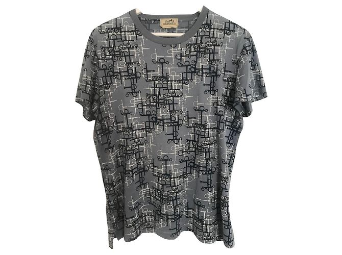 Hermès tees Azul claro