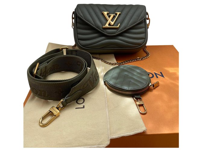 Multi-Pochette New Wave leather crossbody bag