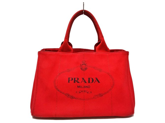 prada canapa red