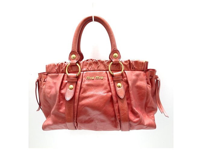 Miu Miu Handbags. in Red