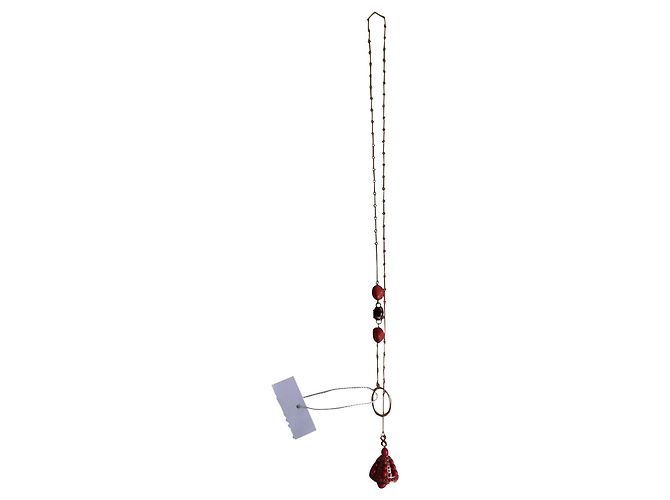 Weekend Max Mara Colar de pendente longo MAX MARA WEEKEND. Coral Bronze