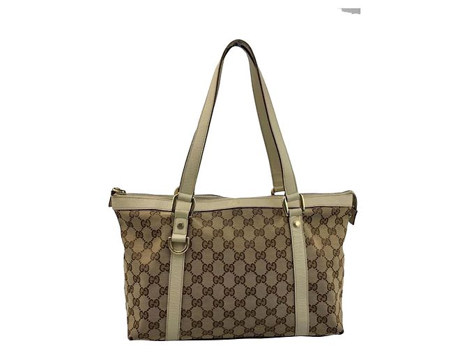 Ophidia Borsa Gucci in pelle nera e beige Nero