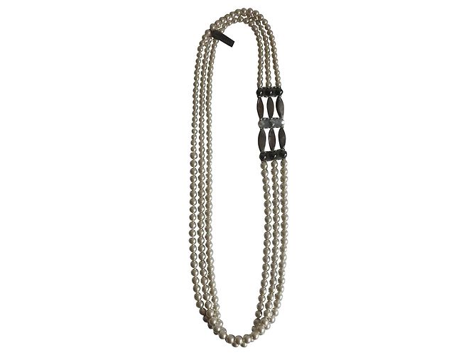 Weekend Max Mara Collana lunga di perle finte MAX MARA WEEKEND