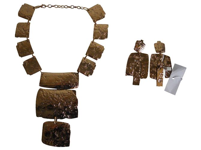 Set MAX MARA in metallo martellato