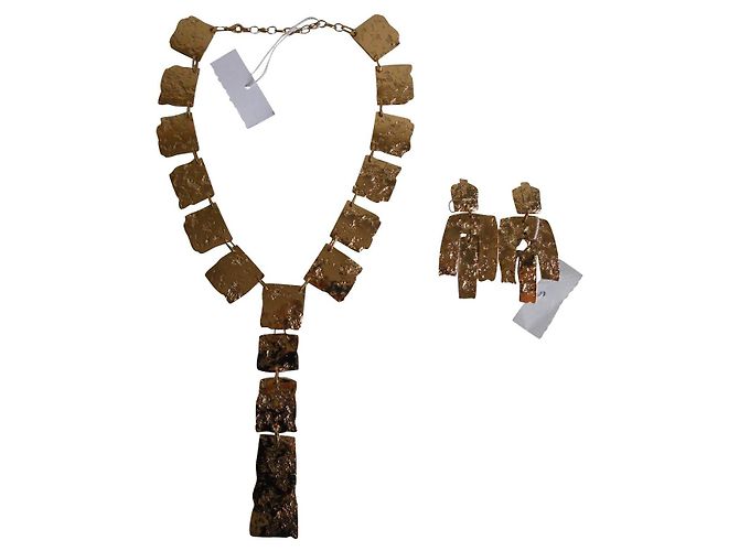 Set MAX MARA in metallo martellato