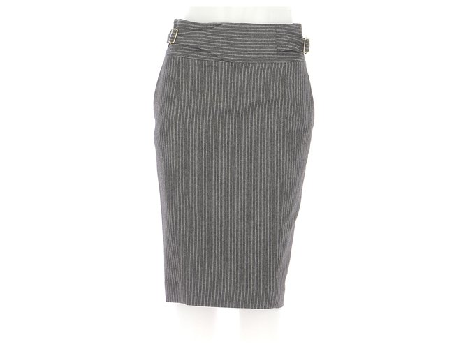 Joseph Skirt suit Grey Wool  ref.302212