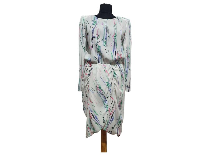 Isabel Marant Dresses Multiple colors Silk Elastane  ref.302583